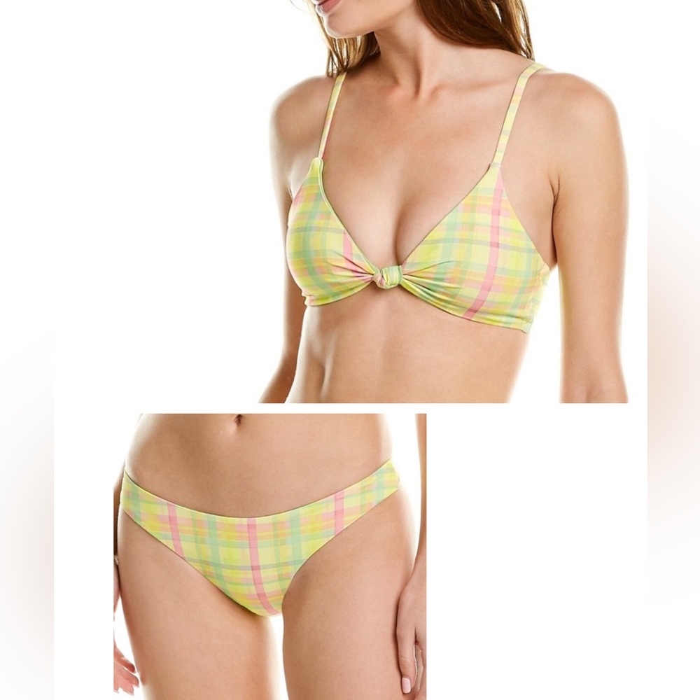 Dippin’ Daisy’s Plaid Bikini set